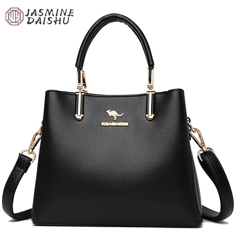 

Brand Designer Womens Retro Messenger Bags 2021 New High Quality PU Leather Handbag Ladies Casual Large Capacity Shoulder Bags