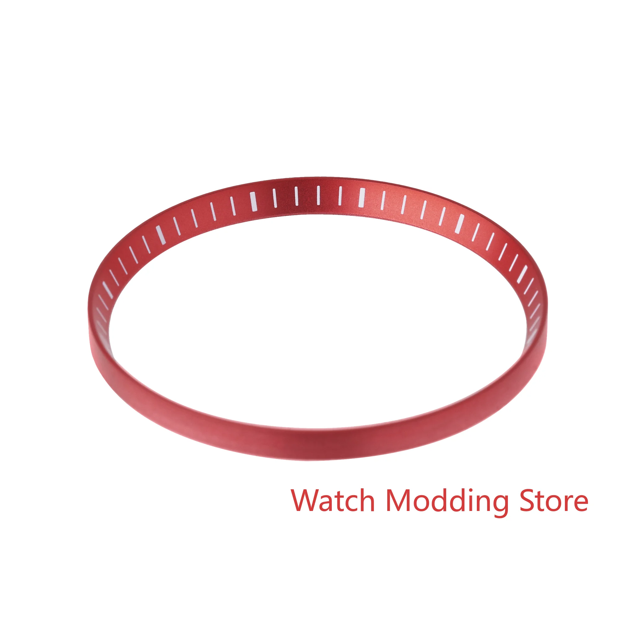 Высококачественное кольцо из нержавеющей стали SKX007/SRPD 316L: красная отделка с