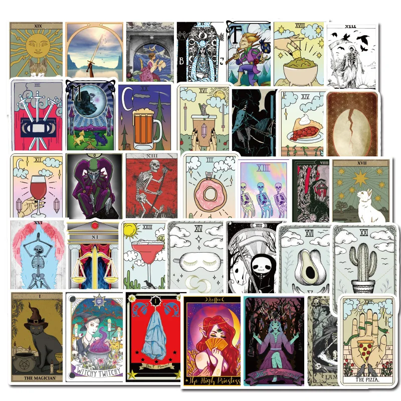 

50 шт., водонепроницаемые наклейки на двери гаража