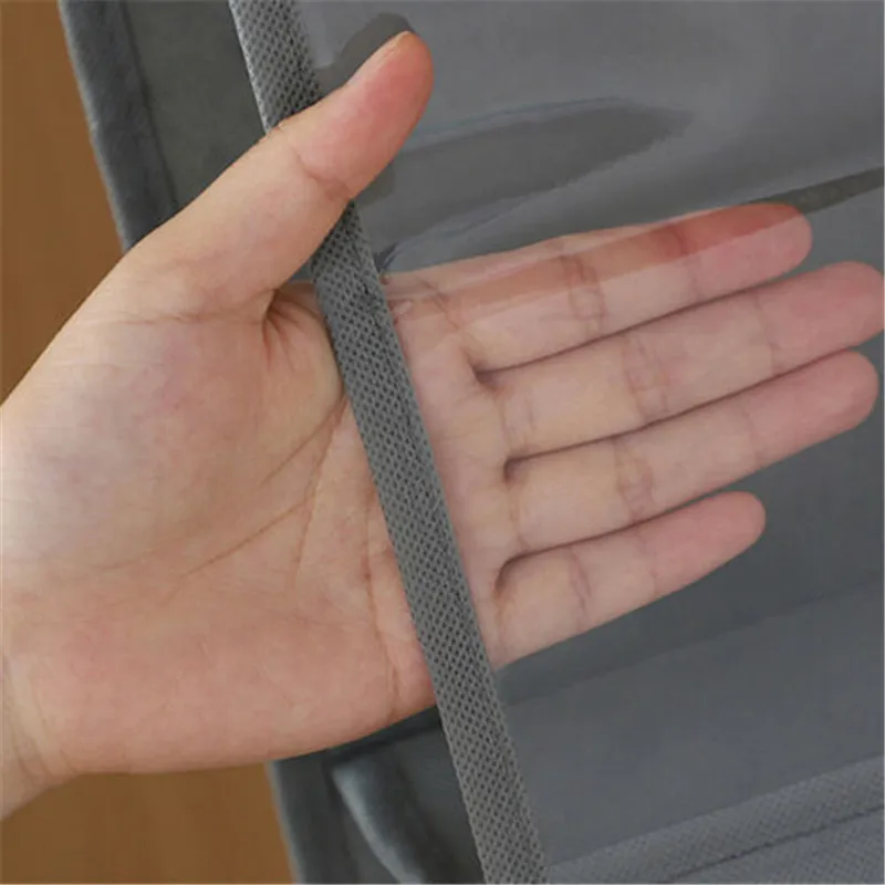 6 Карман Висит Сумки из натуральной кожи сумка для хранения Организатор кошелек