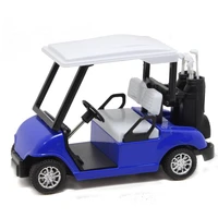 120 scale garden electric pneumatic golf cart die cast alloy pull back environmental protection car model adult children gift