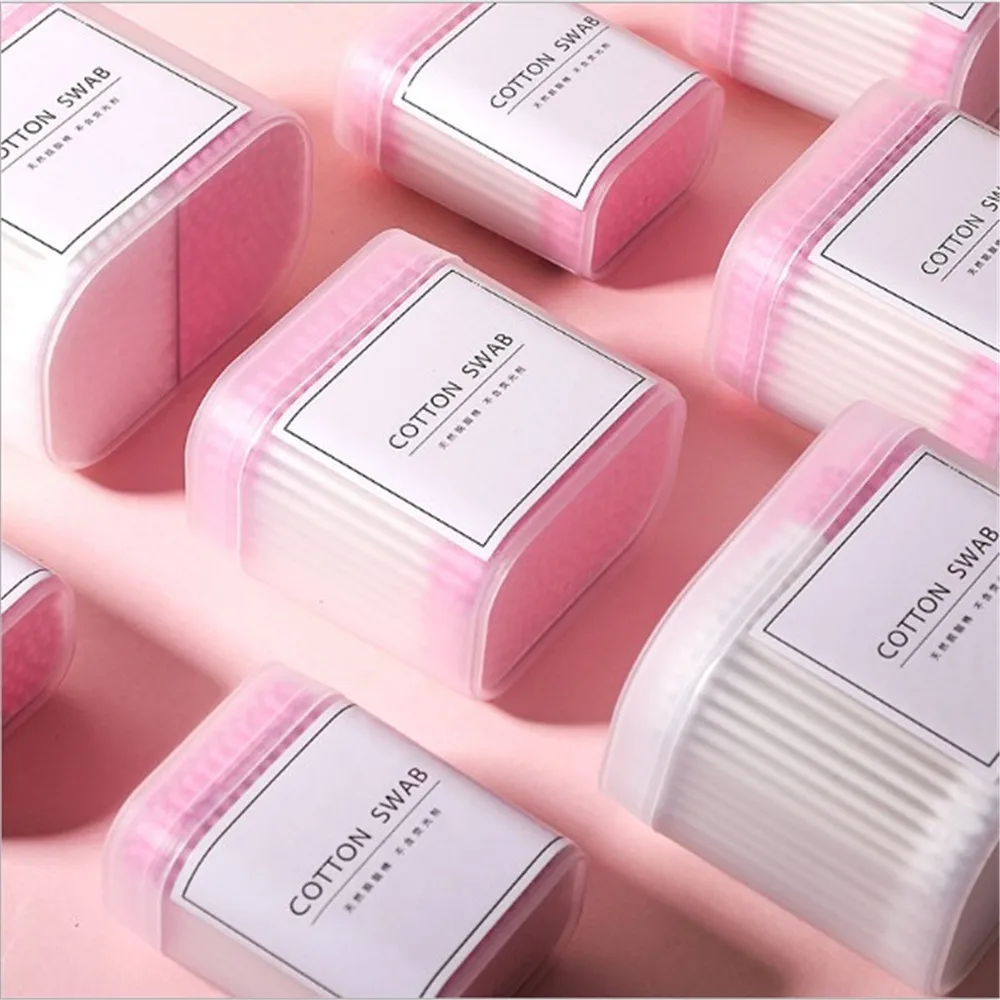 Бытовой в штучной упаковке одноразовые ватным тампоном с круглым носком тонкая