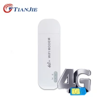 tianjie lte usb mobile router 3g4g 150bps wifi car hotspot portableminiwireless modem stick sim card data dong 150mbps unlock