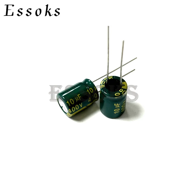 

10 шт., электролитический конденсатор 400 в 10 мкФ Ф 8x12 10x13 10X17 мм
