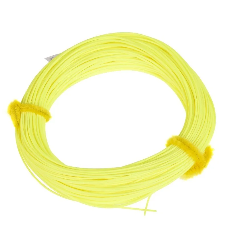 

High Quality Multifiament Nylon Rubber Cover Fly Fishing Cord 100ft 30m Weight Forward Floating Fly Fishing Line 4 Colors