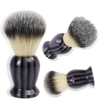 resin handle boar bristle shaving brush for men salon shave appliance supplies safety razor brush