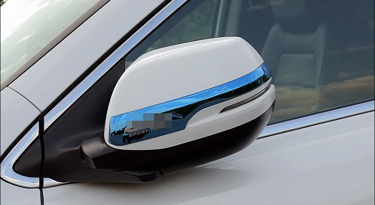 4 Цвета автомобиль из нержавеющей стали отделка зеркала дверцы боковое зеркало