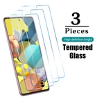 3 шт. защитное закаленное стекло на экран для Samsung A71 A50S A51 A50 A41 A31 A21 A01 A11 протектор экрана для Samsung S21 A12 A32 A42 A52 A72 4G 5G