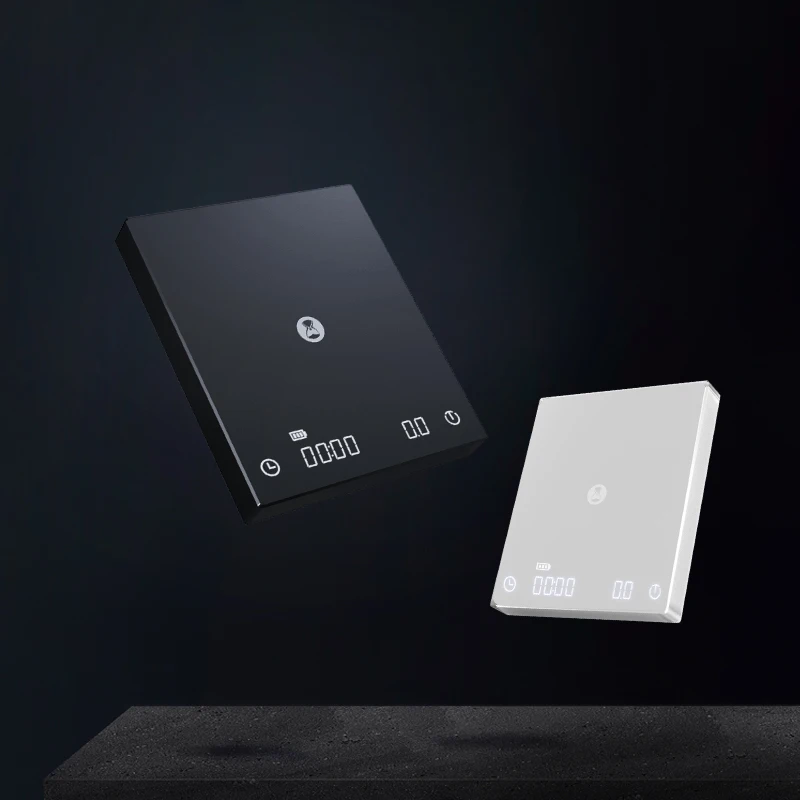 

Timemore Black Mirror Scale Coffee Scale Smart Digital Scale Pour Coffee Electronic Drip Coffee Scale With Timer 2kg Scale USB