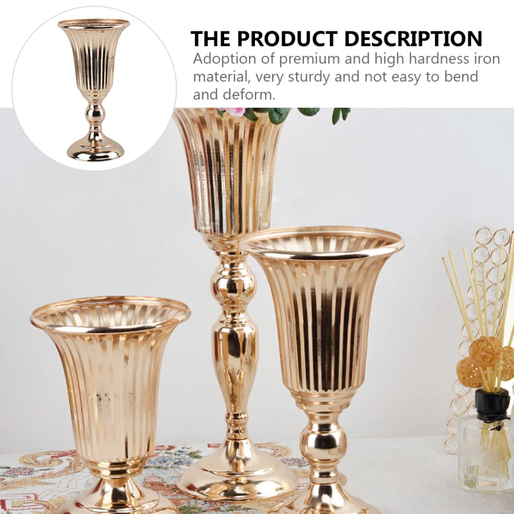 

Decorative Vase Retro Style Flower Pot Wedding Desktop Plant Vase Ornament