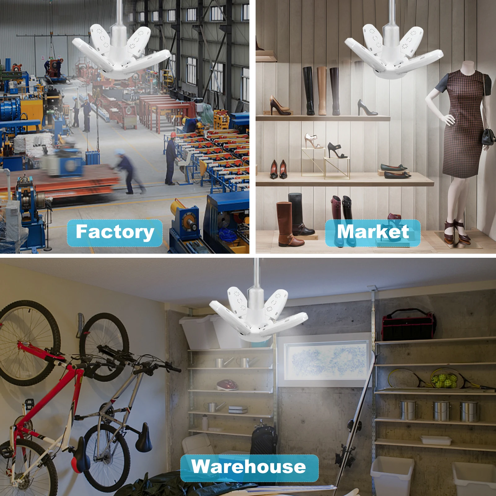 Π‘Π²Π΅ΡΠΎΠ΄ΠΈΠΎΠ΄Π½ΡΠΉ Π»Π°ΠΌΠΏΡ Π΄Π»Ρ Π³Π°ΡΠ°ΠΆΠ° Ρ 4 ΡΠ΅Π³ΡΠ»ΠΈΡΡΠ΅ΠΌΡΠΌΠΈ ΠΏΠ°Π½Π΅Π»ΡΠΌΠΈ E26/E27, ΠΏΠΎΡΠΎΠ»ΠΎΡΠ½ΡΠΉ ΡΠ²Π΅ΡΠΈΠ»ΡΠ½ΠΈΠΊ Π΄Π»Ρ ΠΌΠ°Π³Π°Π·ΠΈΠ½Π°, Π Π°Π±ΠΎΡΠ°Ρ Π»Π°ΠΌΠΏΠ° 28 ΠΡ, 6500 Π»ΠΌ, K, Π»Π°ΠΌΠΏΠ° Π΄Π»Ρ ΠΏΡΠΎΠΌΡΡΠ»Π΅Π½Π½ΠΎΠ³ΠΎ ΠΎΡΠ²Π΅ΡΠ΅Π½ΠΈΡ ΠΌΠ°ΡΡΠ΅ΡΡΠΊΠΎΠΉ Π‘Π²Π΅ΡΠΎΠ΄ΠΈΠΎΠ΄Π½ΡΠΉ Π»Π°ΠΌΠΏΡ Π΄Π»Ρ Π³Π°ΡΠ°ΠΆΠ° Ρ 4 ΡΠ΅Π³ΡΠ»ΠΈΡΡΠ΅ΠΌΡΠΌΠΈ ΠΏΠ°Π½Π΅Π»ΡΠΌΠΈ E26/E27, ΠΏΠΎΡΠΎΠ»ΠΎΡΠ½ΡΠΉ ΡΠ²Π΅ΡΠΈΠ»ΡΠ½ΠΈΠΊ Π΄Π»Ρ ΠΌΠ°Π³Π°Π·ΠΈΠ½Π°, Π Π°Π±ΠΎΡΠ°Ρ Π»Π°ΠΌΠΏΠ° 28 ΠΡ, 6500 Π»ΠΌ, K, Π»Π°ΠΌΠΏΠ° Π΄Π»Ρ ΠΏΡΠΎΠΌΡΡΠ»Π΅Π½Π½ΠΎΠ³ΠΎ ΠΎΡΠ²Π΅ΡΠ΅Π½ΠΈΡ ΠΌΠ°ΡΡΠ΅ΡΡΠΊΠΎΠΉ