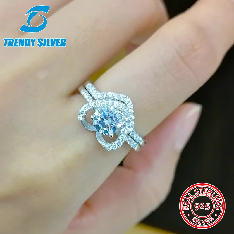 

Кольца женские из серебра 925 пробы, с фианитами, розовое золото