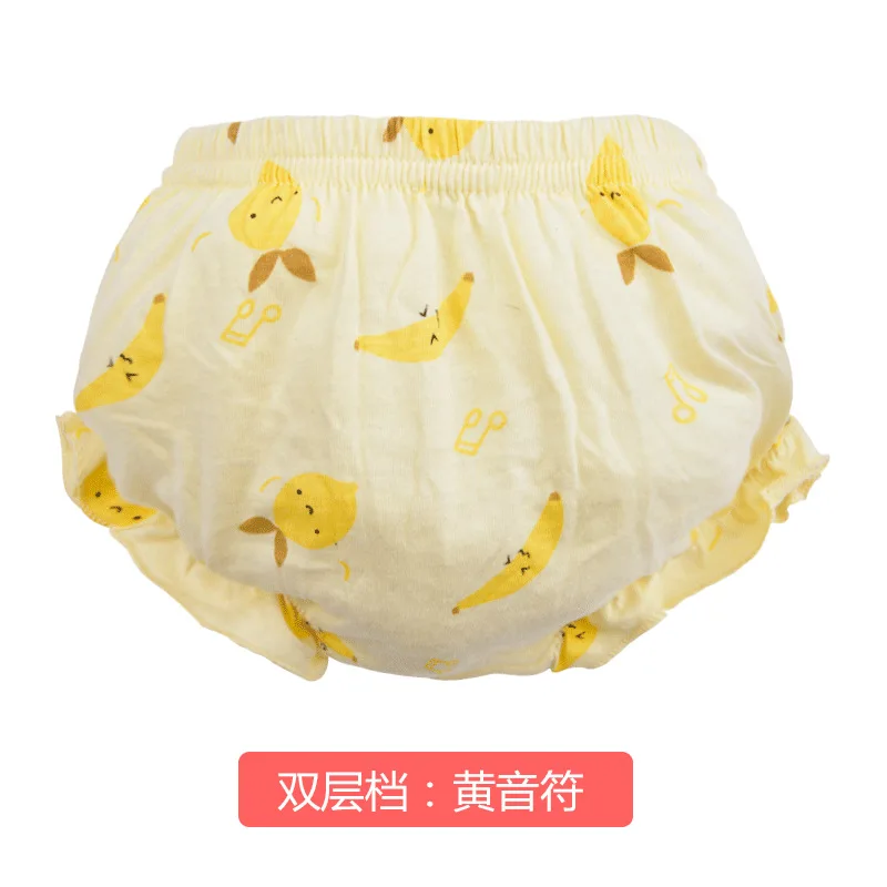 

1Baby soft Cotton Panties Girl For Children Underwear Infant Cute Cartoon Bow Underpants Kids Bread short Pants Fashion Newborn