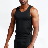 mens gym tank tops singlet sports basketball sleeveless t shirt weighted summer vest running training bodybuilding sweats top