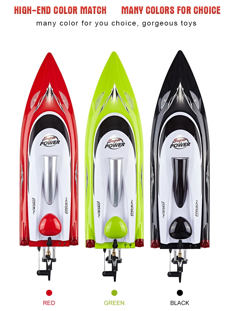 35 км/ч RC лодка супер скорость корабль лодки цветной ночной Светильник приманка