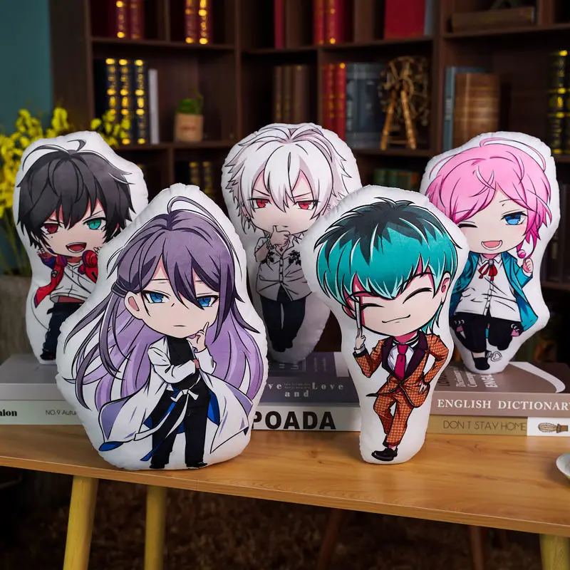 

Hypnosis Mic -Division Rap Battle 40cm Pillows Drp Arisugawa Daisu Jinguji Jakurai Nurude Sasara Plush Doll Toys Gifts For Girls