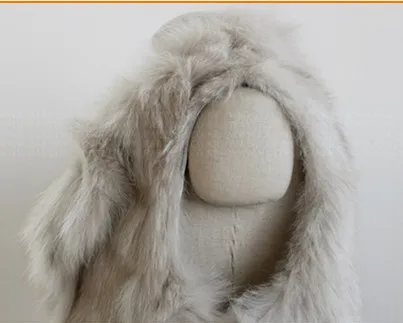 2020 стиль пушистый Повседневный Женский Длинный жилет из лисьего меха Верхняя