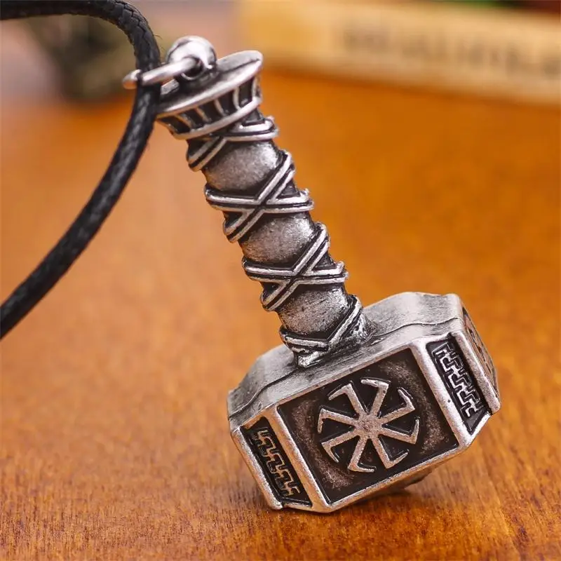 Винтажные славянские Коловрат молоток ожерелье для мужчин и женщин амулет