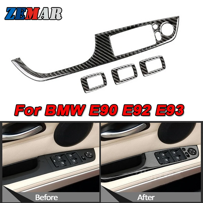 Автомобильная наклейка из углеродного волокна для BMW E90 E92 E93 серии 3