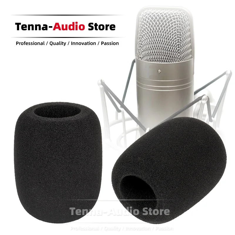 2 шт./лот накладка на лобовое стекло микрофон Поролоновый ветровой экран для SAMSON C