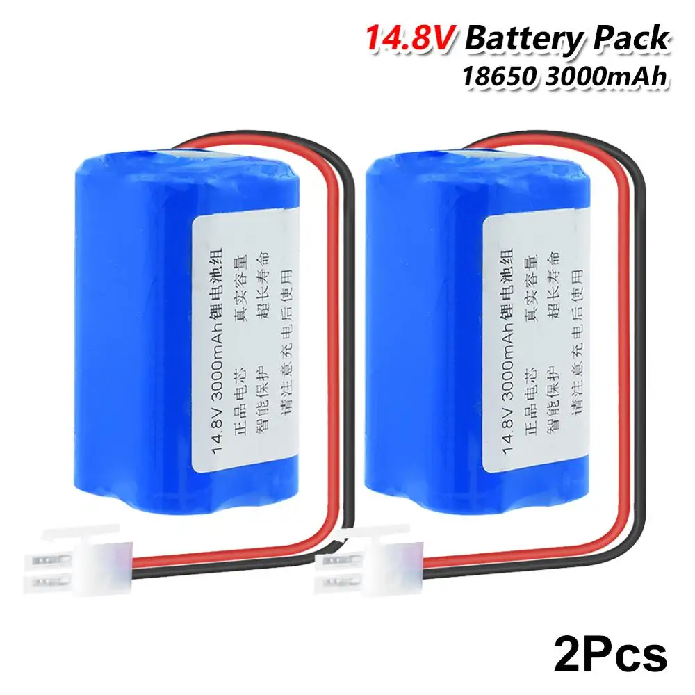 2 шт 14 8 V YCDC 18650 аккумулятор 3000mAh (1 шт. литий-ионные батареи) с XH/5557 2Pin вилки для DIY Power