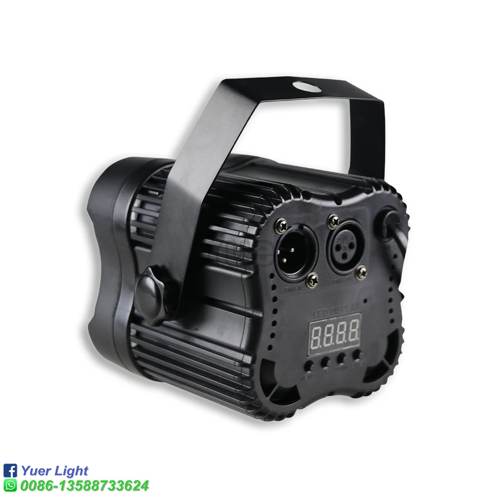 Миниатюрный светодиодный светильник RGBW сценическое освещение для свадьбы