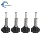 Набор для выравнивания 3D-принтера KINGROON, комплект из 4 насадок M3 * 45*22 мм, с регулировкой гайки, винт M3