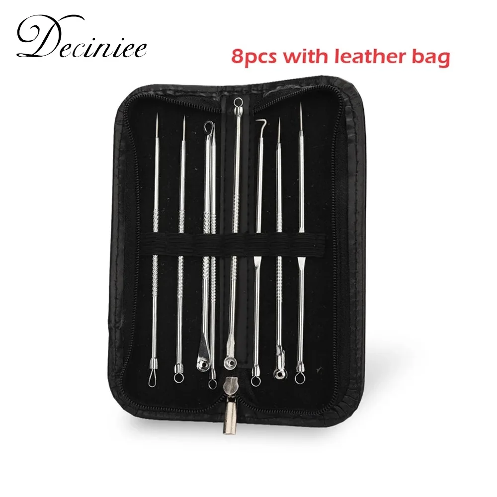 Набор игл для удаления угрей из нержавеющей стали 4/5/6/7/8 шт.| |