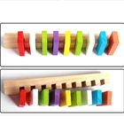 Деревянные игрушечные блоки Domino, безопасные деревянные игрушки для детей, интеллектуальная игра для взрослых, антистрессовая игрушка, семейные игры, новые подарки