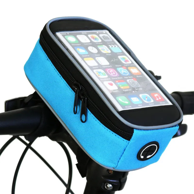

ANNXIN High-quality Bicycle Touch Screen Waterproof Mobile Phone Bag Mountain Bike Portable Rainproof and Shockproof Riding Bag