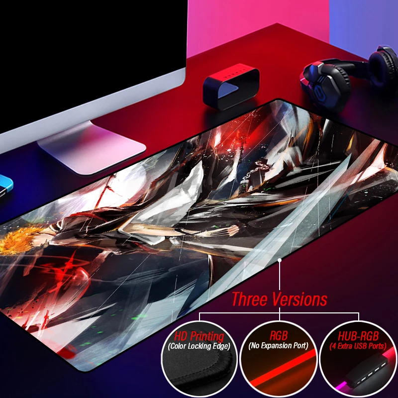 

Игровой коврик для мыши с отбеливателем RGB, коврик для мыши с подсветкой Moonslayer, коврик для мыши Ichigo под заказ XXL, коврик для мыши для ноутбука ...