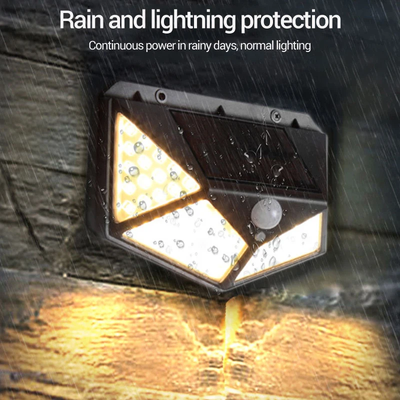 Outdoor Waterproof Solar Wall Light With Motion Sensor 2 pcs /lot Garden Path ABS PIR 3 Modes Outside Mounted Lights | Освещение