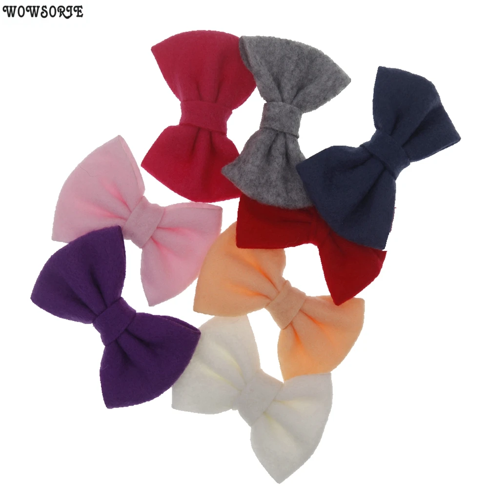 Модный бутиковый бант 9 см аксессуары сделай сам с цветами для волос без повязки