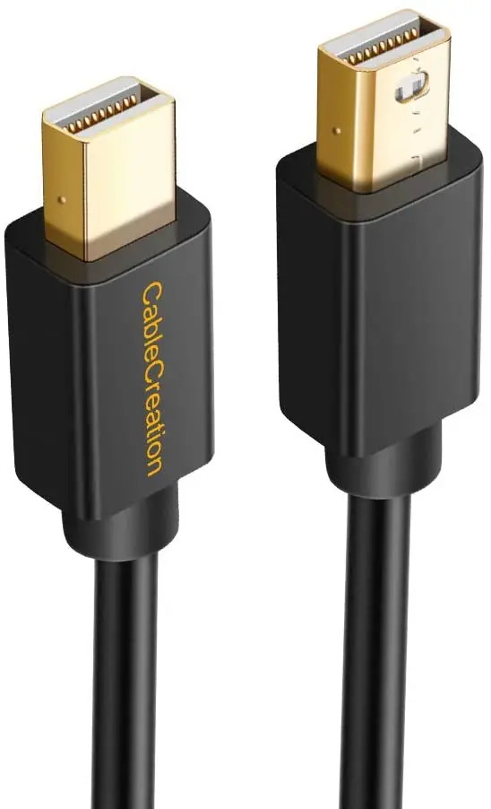 Кабель Mini DisplayPort, переходник Mini DP-Mini DP, совместимый с мониторами Surface Pro 3/4/5/6,Ultra HD 4K, iMac (2009-2010)
Кабель Mini DisplayPort, переходник Mini DP-Mini DP, совместимый с мониторами Surface Pro 3/4/5/6,Ultra HD 4K, iMac (2009-2010)