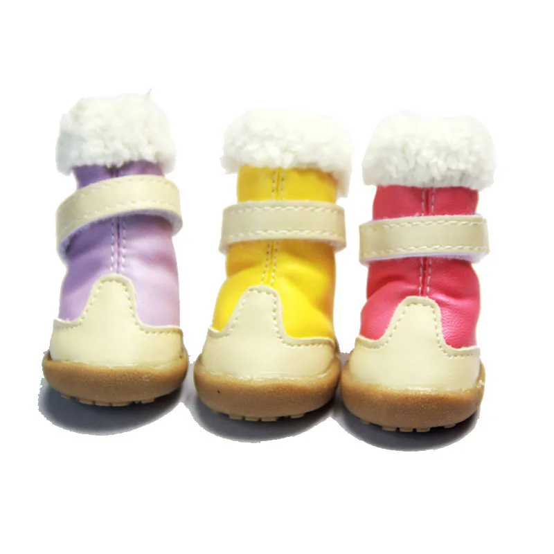 

Pet Dog Dog Shoes Bichon Non-Slip Autumn and Winter Snow Boots Cotton Shoes