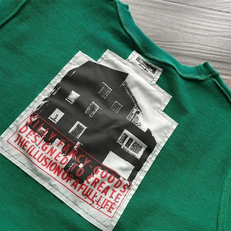 

Heavy Fabric CAVEMPT C.E MACHINE CREW NECK Crewneck Men Woman Sweatshirts Cavempt Hoodies xxxtentacion Clothes