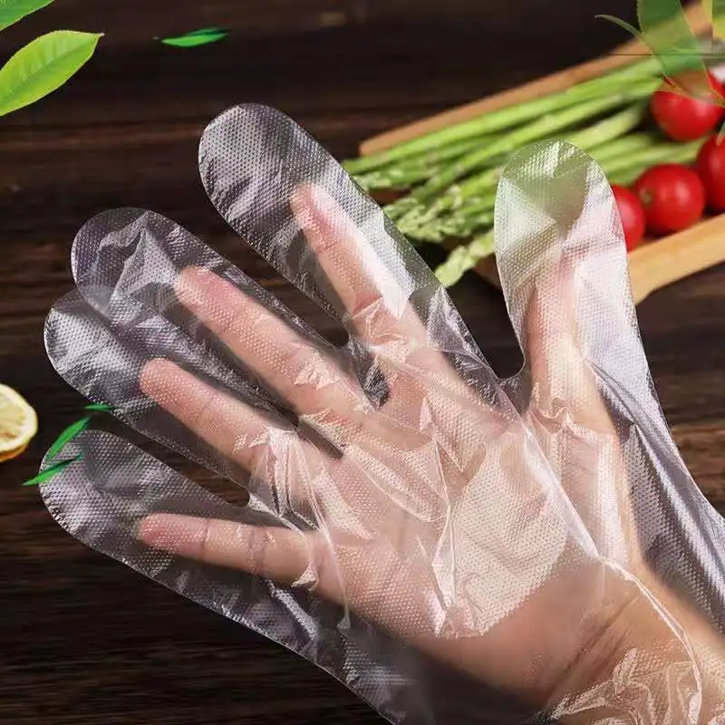 100 шт Одноразовые Перчатки Латексные универсальные кухонные/мытье