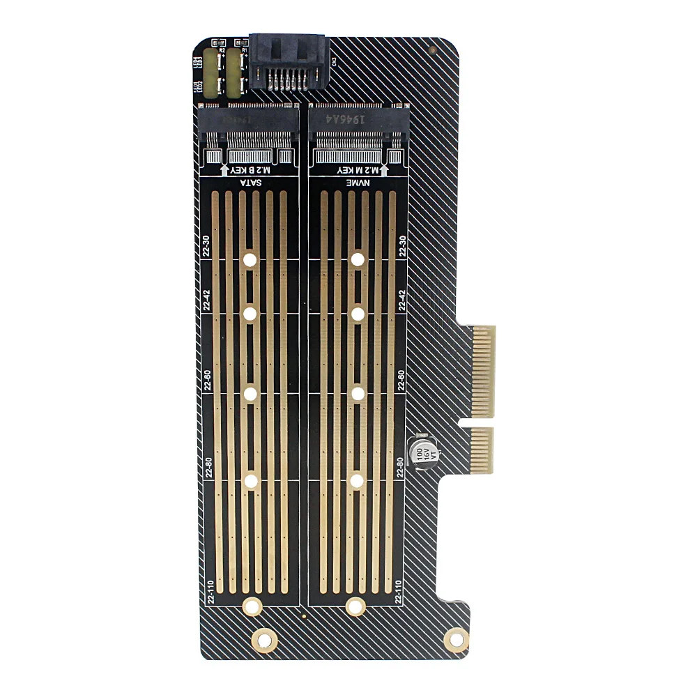M.2 NVME/NGFF на PCI-E X4 расширения карточка SSD адаптер карты с М-ключ B-ключ интерфейсы