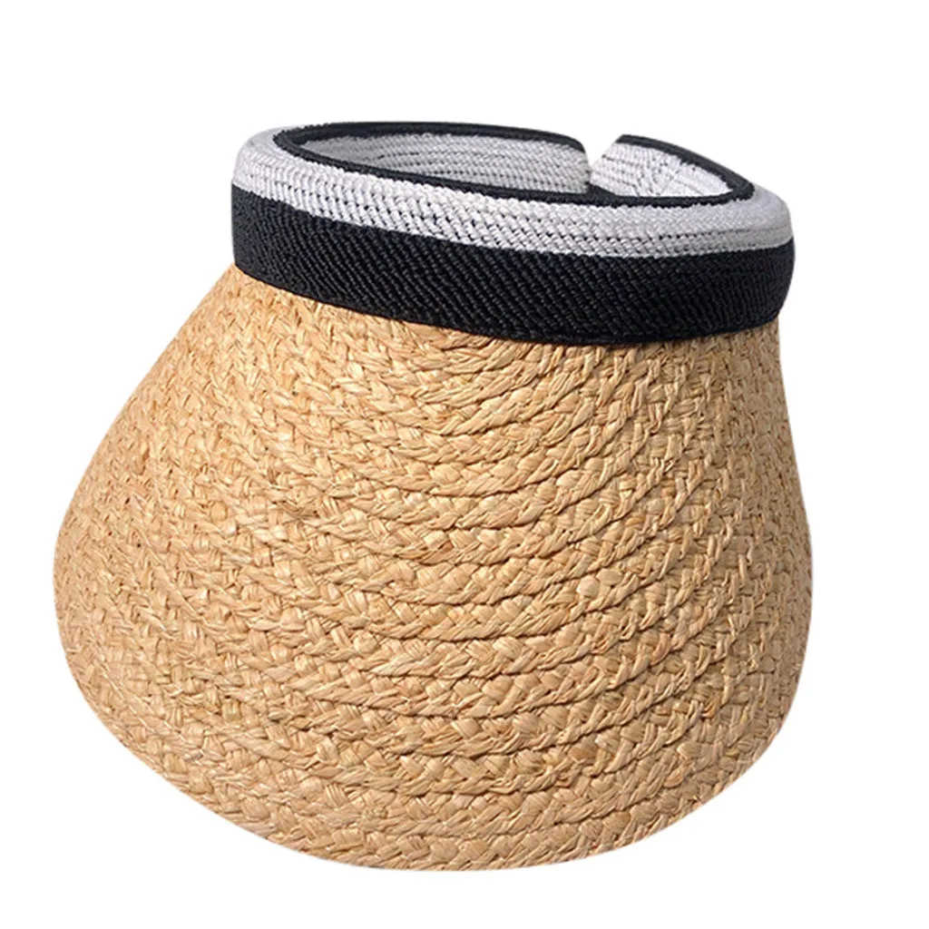 Шляпа SAGACE Соломенная женская с широкими полями модная Панама от солнца в