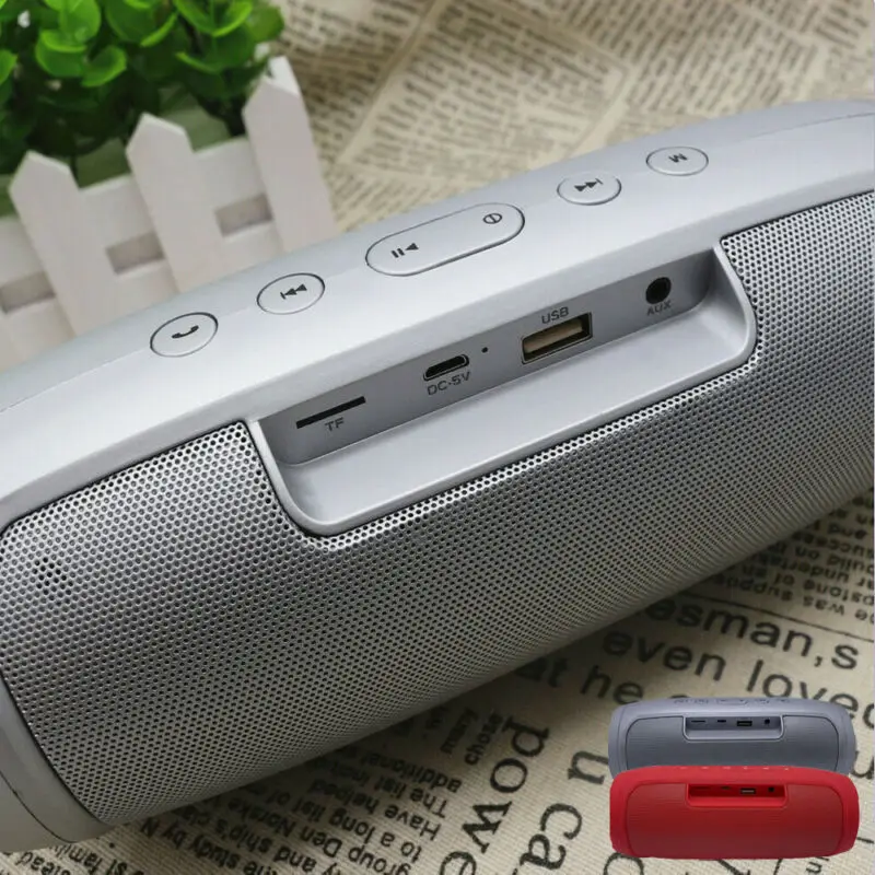 40 Вт портативный беспроводной bluetooth динамик супер бас стерео радио Hi Fi FM TF