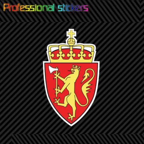 Норвежская куртка оружия Стикеры Наклейка самоклеющиеся виниловые флаг