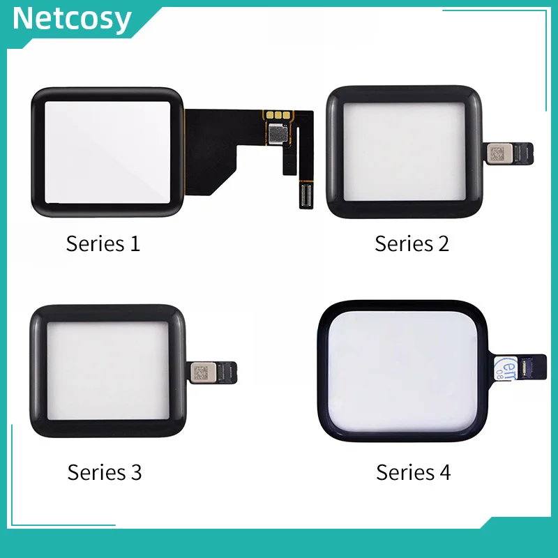 Сенсорный экран Netcosy дигитайзер стеклянная панель объектива для Apple Watch Series 1 2 3 4 38