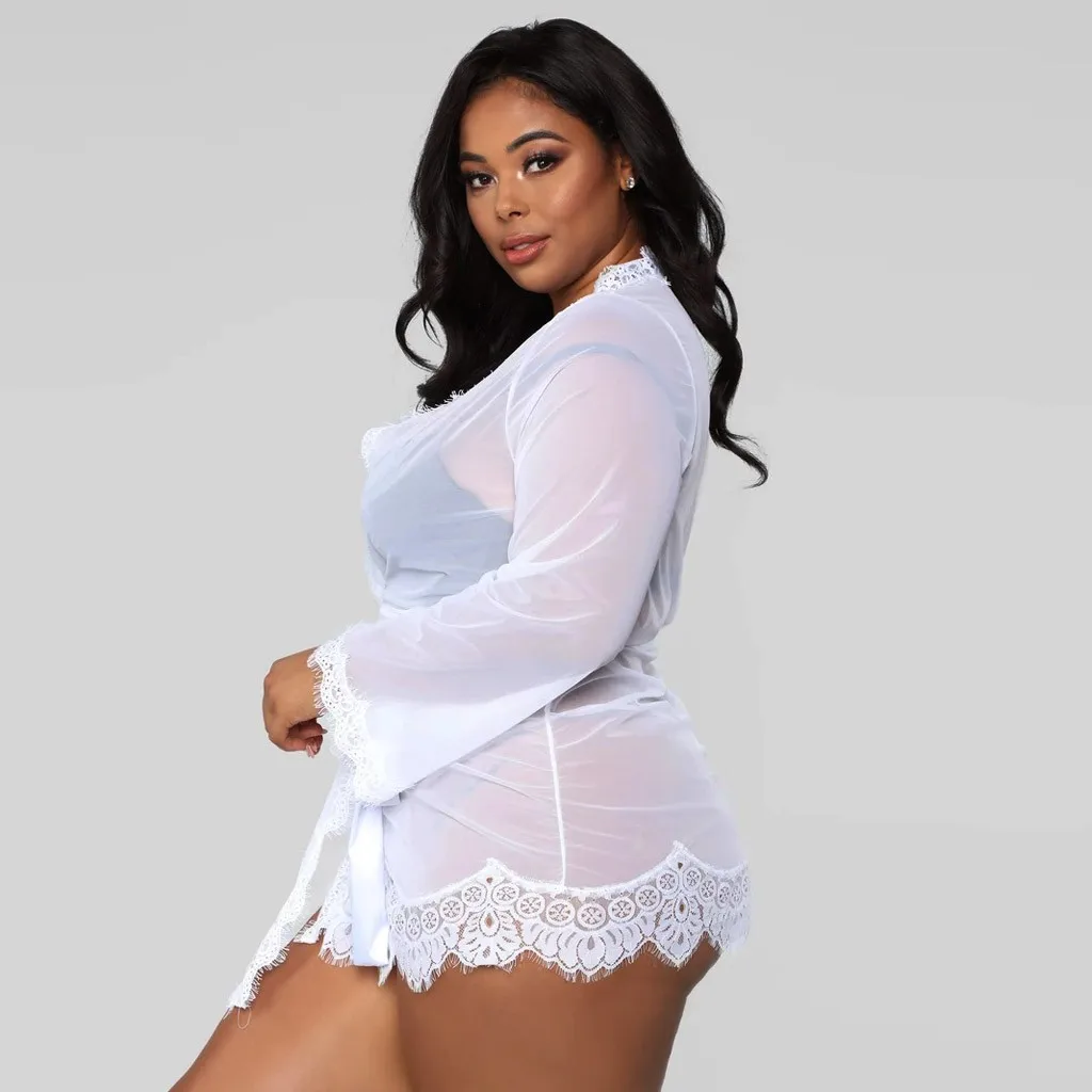 Кружевное Лоскутное Сексуальное белье с V-образным вырезом кружевное женское