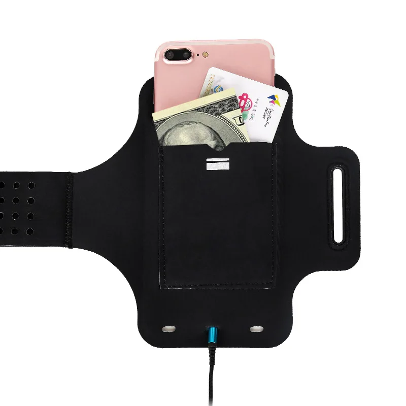 Спортивные нарукавники для бега в тренажерном зале iPhone 11 Pro Max X 6 7 8 Plus Samsung S20 Ultra S10