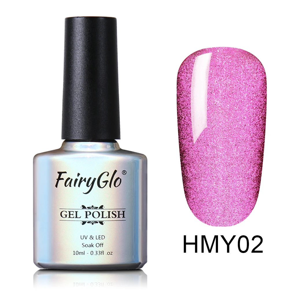 02 FairyGlo 10ml 5D Wide Line Cat Eye UV Gel Polish Chameleon Cat's Eyes Nail Gel Polish Magentic Nail Gel Varnish Enamel Lacquer - Цвет: 02