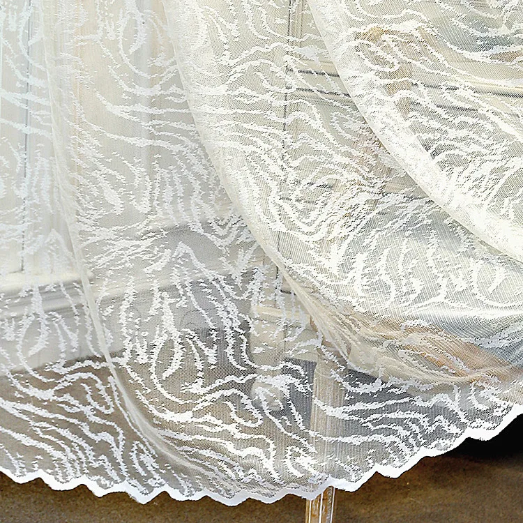 Белые оконные тюлевые занавески для гостиной спальни вуаль | Дом и сад