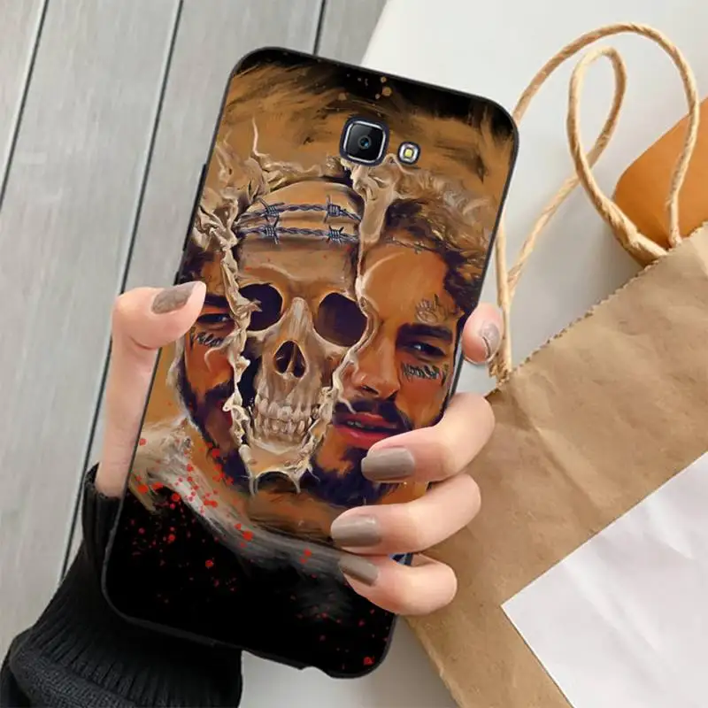 Художественный чехол Yinuoda Post Malone для телефона Samsung J4 plus J2prime J5 J6 2016 J7 8 core 2017 |