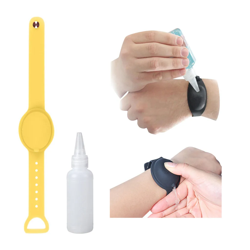 1 3 шт дезинфицирующее средство браслет насосы Диспенсер устройство для рук