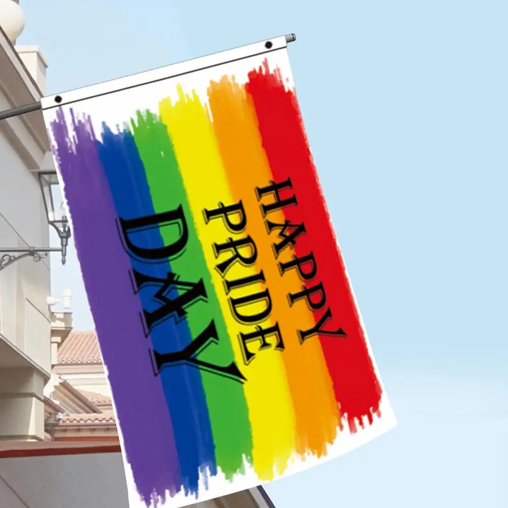 150x90 см креативный Радужный Флаг ЛГБТ флаг гордости прогрессивное гордование