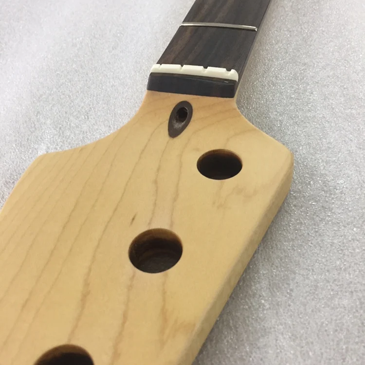 FLEOR 1 шт. кленовый 21 Fret Басс Шея палисандр гриф Матовая атласная отделка для басов